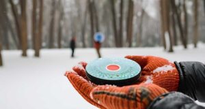 Gripping a disc in Winter