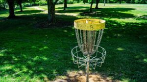 mini disc golf baskets